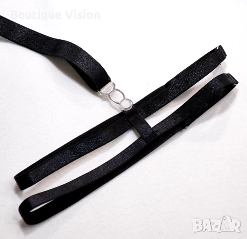 Ново! Секси черно бельо, бандажните ленти не са включени, снимка 11 - Бельо - 51880580