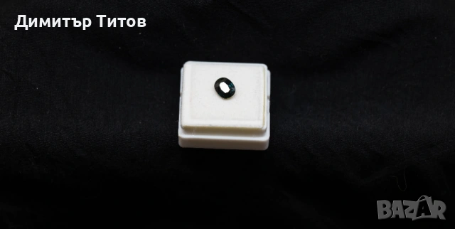 Натурален 1.32кт синьо-зелен Сапфир с IF чистота, снимка 3 - Колиета, медальони, синджири - 53738123