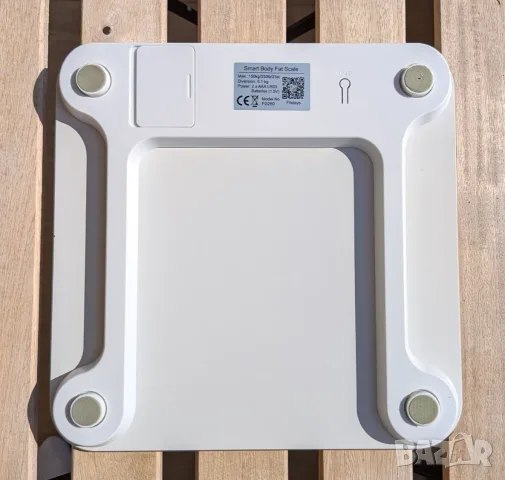 Смарт кантар INSMART FG260 / Fitdays – Bluetooth, телесни мазнини, до 150 кг, снимка 3 - Електронни везни - 56329840