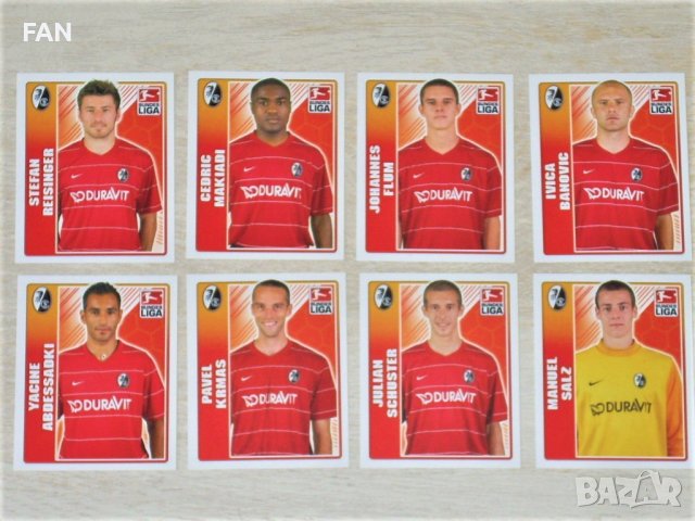 Комплект от 100 бр. футболни стикери от Бундеслигата TOPPS от сезон 2009/10, снимка 11 - Фен артикули - 25626916
