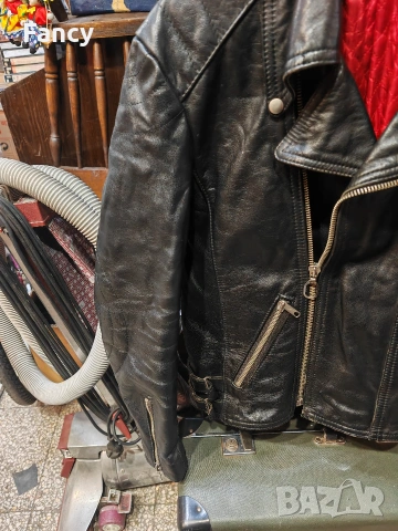 Рокерско яке Harro естествена кожа , снимка 5 - Якета - 53202885