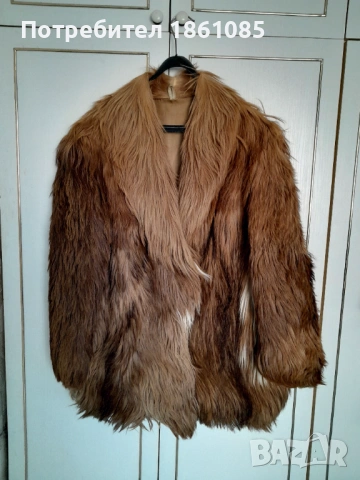 Запазен кожух от естествена кожа