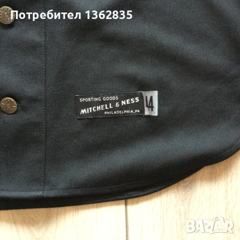 НОВА черна бейзболна тениска MITCHELL & NESS размер L / XL от САЩ , снимка 9 - Тениски - 44681154