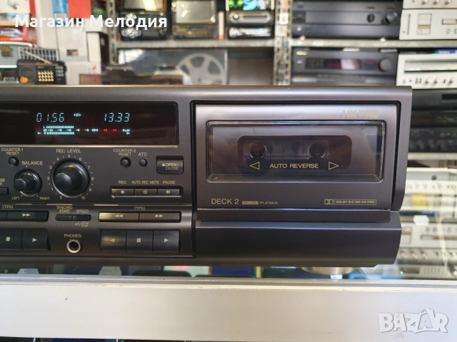 Касетен дек Technics RS-TR474 В отлично техническо и визуално състояние., снимка 5 - Декове - 35508370