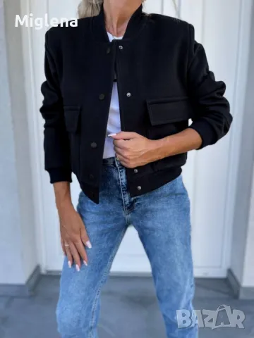 Дамско късо палто , снимка 2 - Якета - 47307617