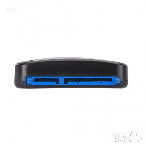 Кабел адаптер USB3.0 - SATA+Power Combo Черен VCom SS001191 Cable Adapter USB to SATA3, снимка 2 - Кабели и адаптери - 33988102