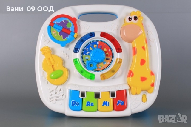 Занимателна бебешка масичка, снимка 3 - Образователни игри - 36084038