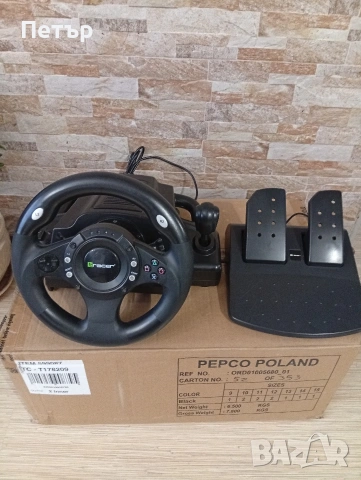 Волан с педали, снимка 4 - Джойстици и геймпадове - 53795481