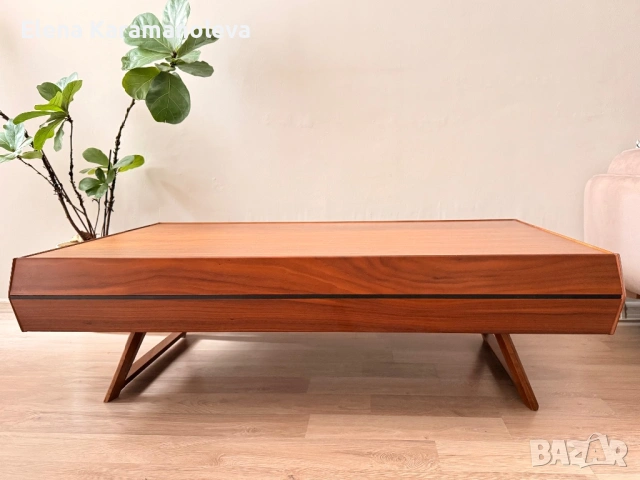 Дизайнерска холна маса в mid-century стил, снимка 2 - Маси - 53128600