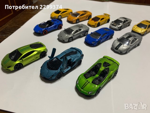 Метални колички 1:64 на lAMBORGINI, снимка 2 - Колекции - 40982889