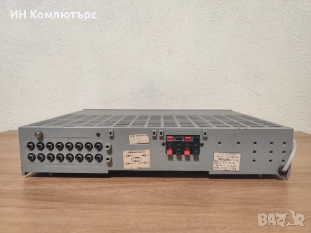 Продавам транзисторен стерео усилвател Philips 70FA144/00, снимка 8 - Ресийвъри, усилватели, смесителни пултове - 52541032