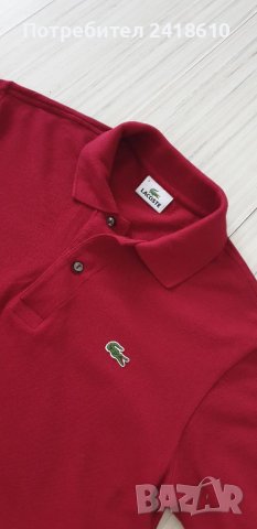 Lacoste  Pique Cotton Mens Size 3 - S НОВО! ОРИГИНАЛ! Мъжка Тениска!, снимка 1 - Тениски - 41552583