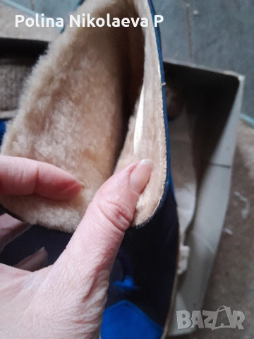 ботуши с кози вълна, снимка 3 - Дамски ботуши - 52575161