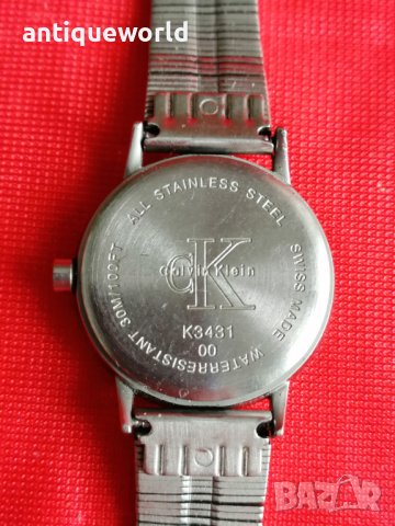 Дамски Часовник  Calvin Klein , SWISS Made, снимка 4 - Антикварни и старинни предмети - 40365216
