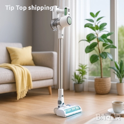 Безжична прахосмукачка Solac Turbobat Power - С HEPA филтър и LED четка, снимка 3 - Прахосмукачки - 51677177