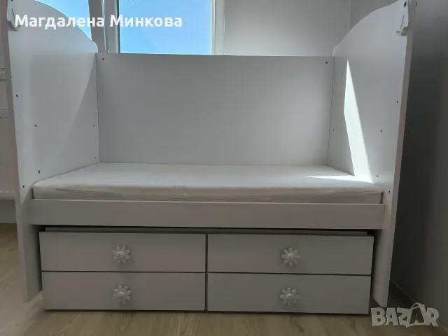 Бебешка кошара на 3 нива + люлееща функция