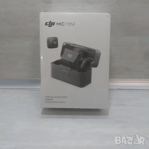 Безжичен микрофон DJI Mic Mini 2 TX + 1 RX + Заряден кейс (Пълен комплект)