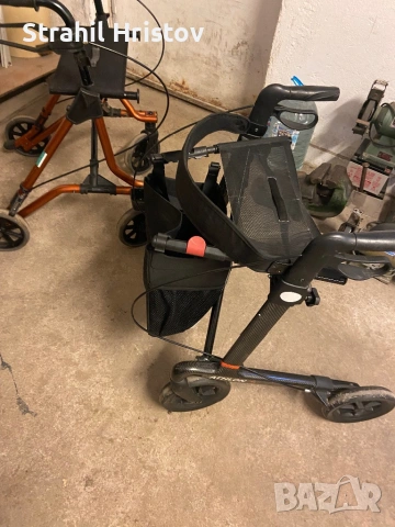 Ролатор проходилка алум и карбон, снимка 2 - Ролатори - 52099594