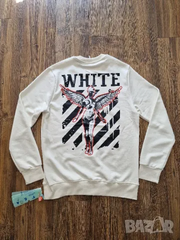 Страхотна мъжка блуза суитчър OFF WHITE Размер S M L XL 2XL 