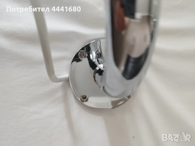 Електрическа сушилня за хавлии S форма 40W, хром, DEVIrail, снимка 3 - Сушилни - 53581062