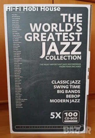 JAZZ music collection Джаз енциклопедия 500 диска, снимка 2 - CD дискове - 48478995