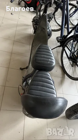 Електрически скутер чопър TIGTAG C1Black, HARLEY, 1500W, черен, снимка 2 - Велосипеди - 56234818