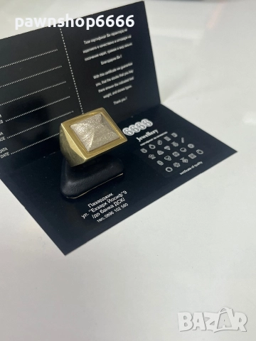 Златен пръстен 14К , снимка 3 - Пръстени - 51809178