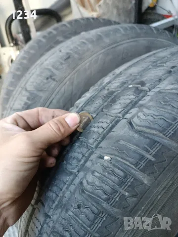 три броя зимни гуми за бус ивеко, снимка 4 - Гуми и джанти - 47689546