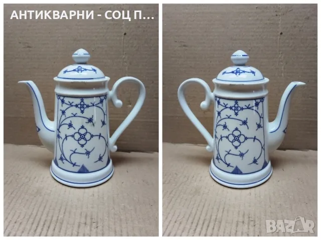 Стар Порцеланов Чайник. , снимка 3 - Антикварни и старинни предмети - 47331038