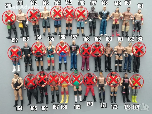 Кечисти Екшън Фигурки WWE Pro-Wrestling Кеч Играчки John Cena Randy Orton Brock Lesnar 3/3, снимка 5 - Фигурки - 46367335