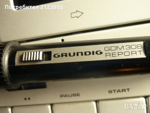 Ретро микрофон GRUNDIG, снимка 1 - Микрофони - 34181155