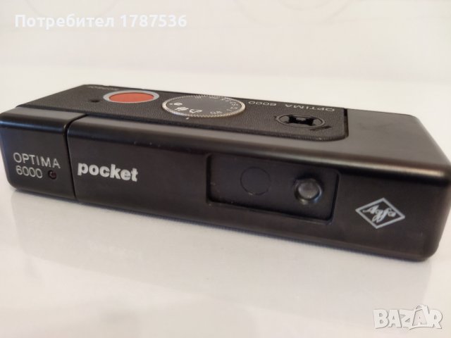 Agfa Optima 6000 vintage 1975  pocket camera sensor, стар джобен фотоапарат ,състояние видимо ,не зн, снимка 4 - Други ценни предмети - 41507095