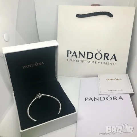 Оригинален Подаръчен Комплект Pandora/Пандора - Чантичка, Кутия, Сертификат и Полираща Кърпичка!, снимка 9 - Бижутерийни комплекти - 49448821