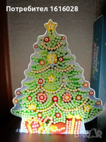 Коледни светещи диамантени декорации., снимка 13 - Гоблени - 47917418