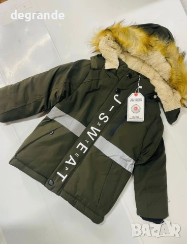 Детски якета с качулка.Силиконов пълнеж. Размери за 4 6 8 12г., снимка 4 - Детски якета и елеци - 51280611