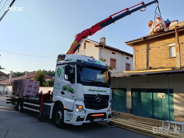 Транспортни услуги със кран