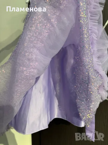 Бебешка официална рокля с пайети - 2-3г. /100см. , снимка 6 - Бебешки рокли - 49562458