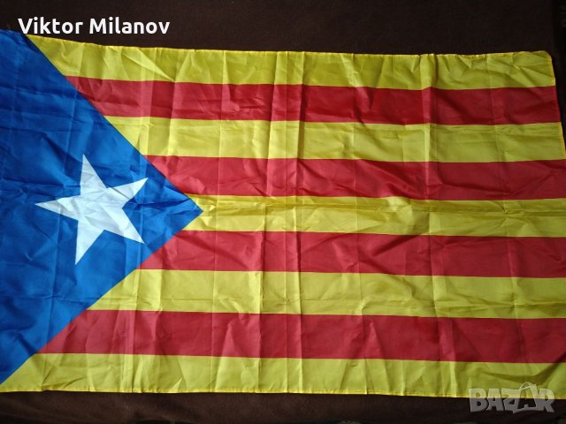 Знаме Каталуния, снимка 2 - Фен артикули - 35978681