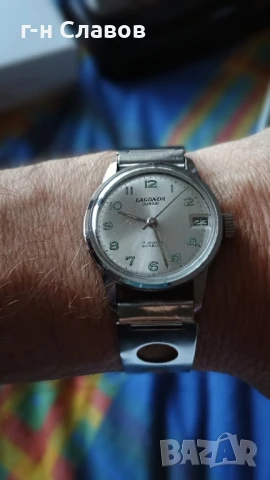 Ръчен Lagonda, Swiss made! , снимка 5 - Мъжки - 50621496