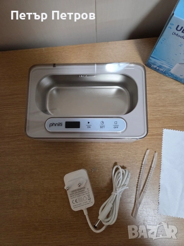 Ултразвуков почистващ уред Phniti (модел DC190). , снимка 2 - Друга електроника - 52972614