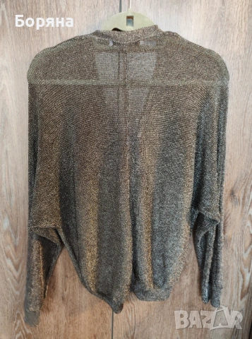 ZARA блестяща жилетка с цип, снимка 11 - Жилетки - 53501630