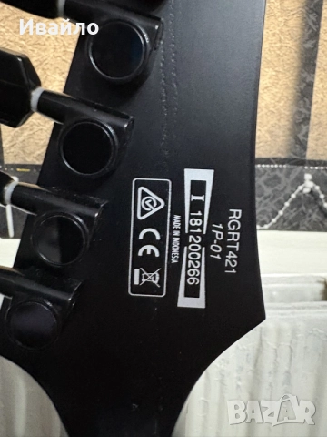 Ibanez rgrt 421 wk, снимка 3 - Китари - 56039296