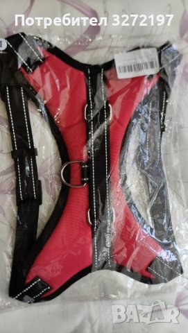 Регулируем,светлоотразителен нагръдник за куче - Високо качество, снимка 7 - За кучета - 41015399