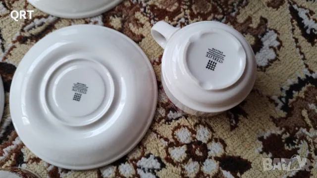 6 комплекта чашка с чинийка ENGLAND по 10 лв.всеки комплект,STEELITE international ,лимитирана серия, снимка 5 - Сервизи - 48488416