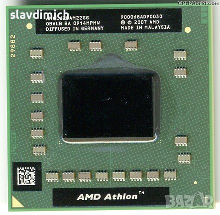 Процесор за лаптоп AMD Athlon amql62dam22gg 2GHZ Socket S1, снимка 1 - Процесори - 41854589