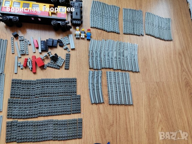 Лего части за комплект 7740 заедно с много релси 1980 г lego, снимка 5 - Конструктори - 42490076
