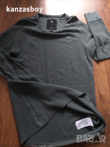 g-star jirgi - страхотна мъжка блуза КАТО НОВА, снимка 7 - Блузи - 36037493