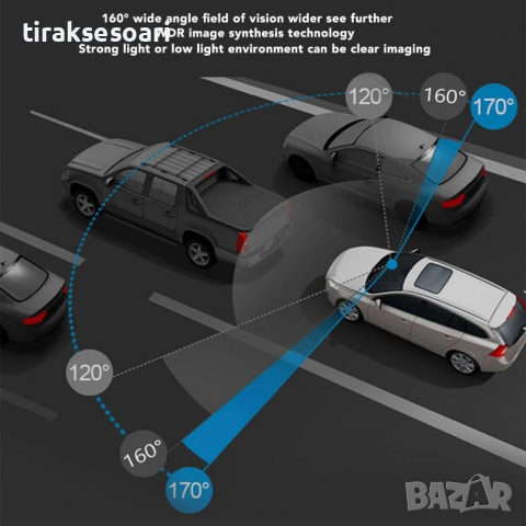 Видеорегистратор за автомобил 2K HD WIFI USB DVR + 32 GB Micro SD Card, снимка 6 - Аксесоари и консумативи - 44584730