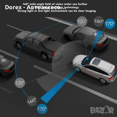 Камера за автомобил 2K HD WIFI USB DVR камера G-сензор Нощно виждане , снимка 4 - Аксесоари и консумативи - 53617750
