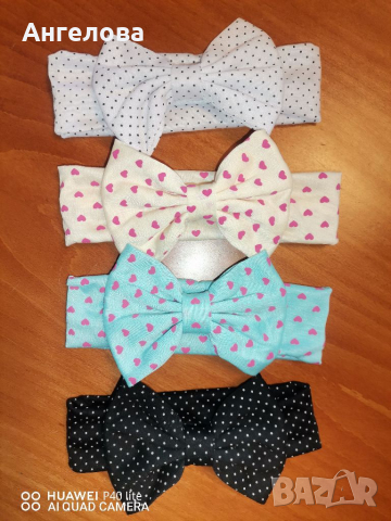 Лента за глава с голяма панделка , снимка 3 - Аксесоари за коса - 33009430